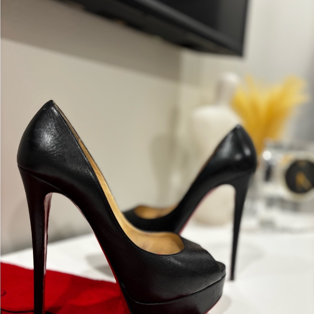 Christian Louboutin 120 mm Black Stiletto Heels